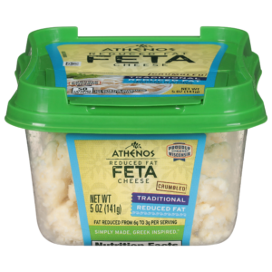 Crumbled Reduced Fat Feta Cheese