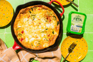 Vegetable Frittata with Feta