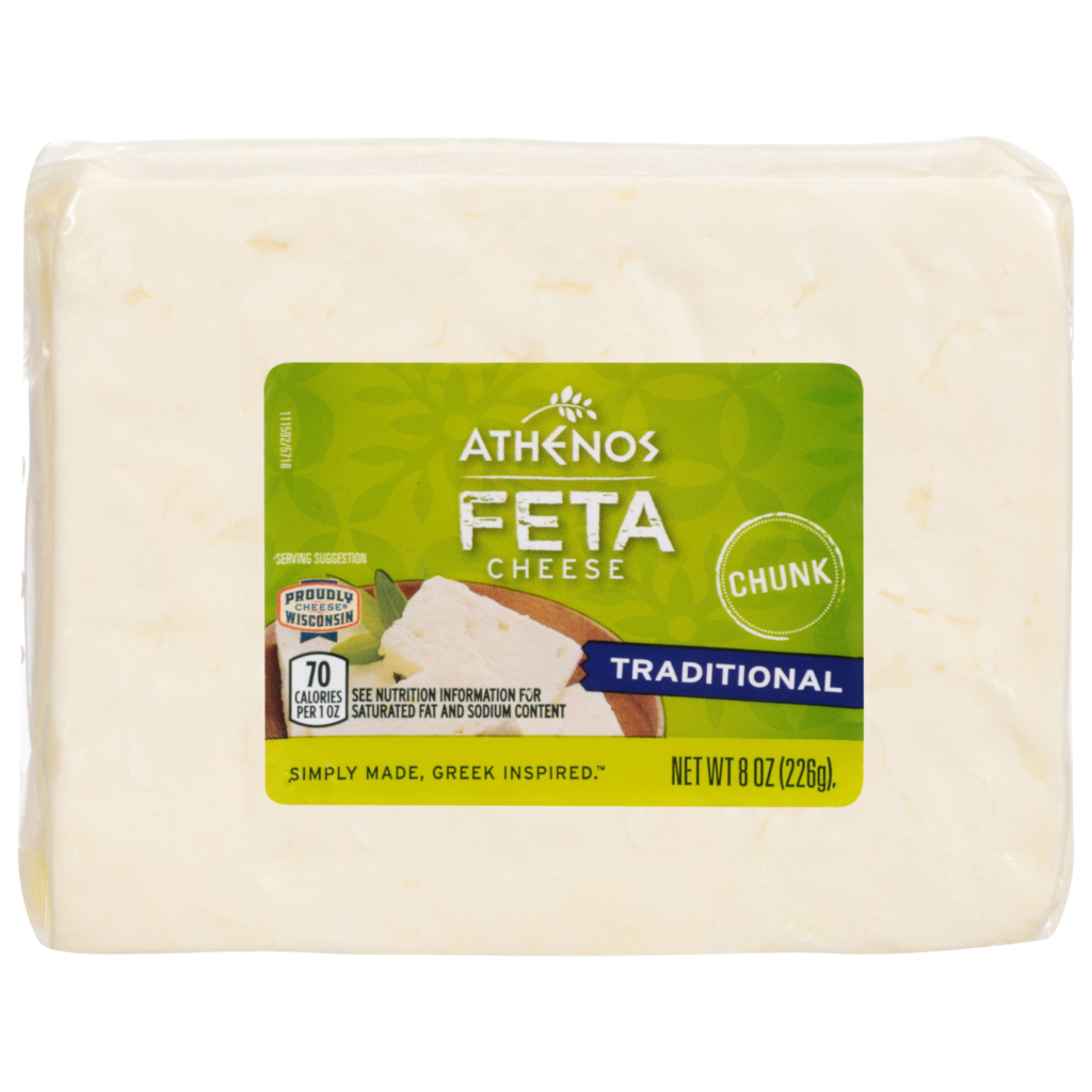 Traditional Chunk Feta Cheese Athenos