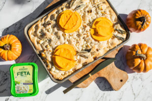 Pumpkin Feta Focaccia