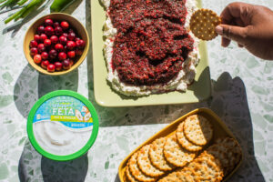 Whipped Feta with Cranberry Relish