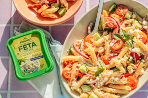 Mediterranean Feta Pasta Salad