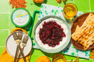 Classic Cranberry Sauce with Whipped Feta